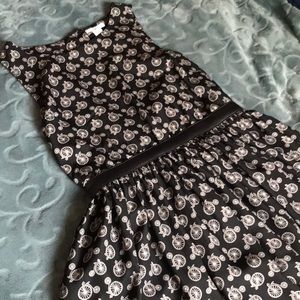 Bar III Unicycle empire waist dress